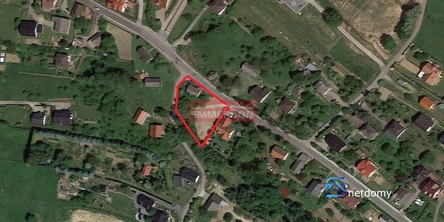 Działka budowlana 1507 m² w Burów, gmina Zabierzów - Działki na sprzedaż