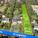 DZIAŁKA INWESTYCYJNA na Sprzedaż – 3668 m², ul. Legnicka - Działki na sprzedaż