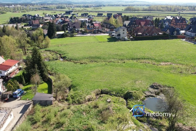 Duża działka budowlana z pozwoleniem na budowę - Działki na sprzedaż