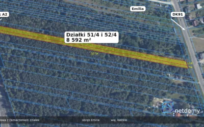 Działka inwestycyjna na sprzedaż – Emilia - Działki na sprzedaż