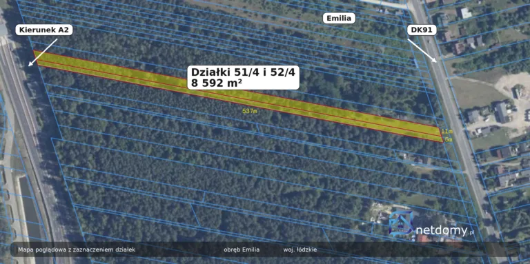 Działka inwestycyjna na sprzedaż – Emilia - Działki na sprzedaż