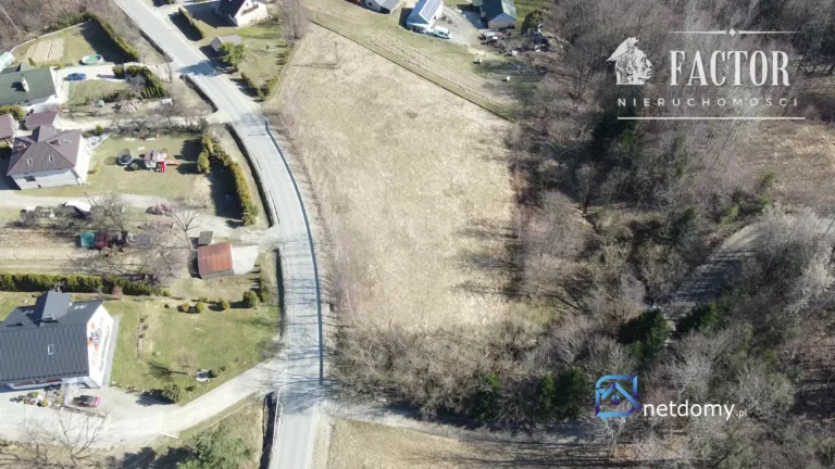 Działka budowlano-rolna 18,46 ara – Bieśnik, gm. Łużna, 1184S/2026 - Działki na sprzedaż