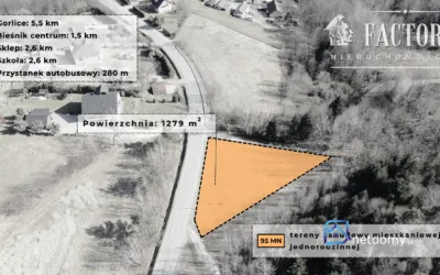 Widokowa działka budowlana 12,79 ara – Bieśnik, gm. Łużna 1183S/2026 - Działki na sprzedaż