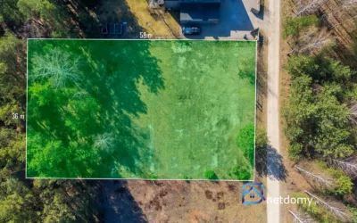 Działka budowlana 2086 m² Malcanów blisko lasu - Działki na sprzedaż