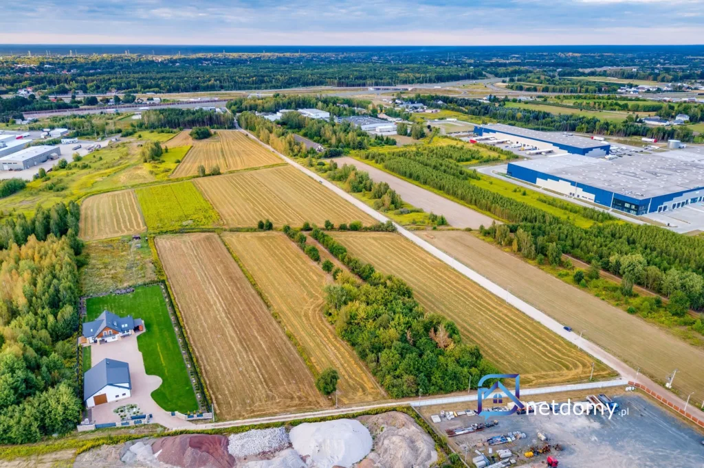 Działka inwestycyjna pod hale i usługi Duchnów 10250 m2 - Działki na sprzedaż