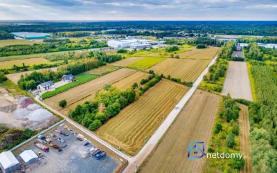 Działka inwestycyjna pod hale i usługi Duchnów 10250 m2 - Działki na sprzedaż