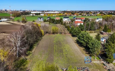 Działka budowlana 1460 m² Poznań Pokrzywno przy Ropczyckiej - Działki na sprzedaż