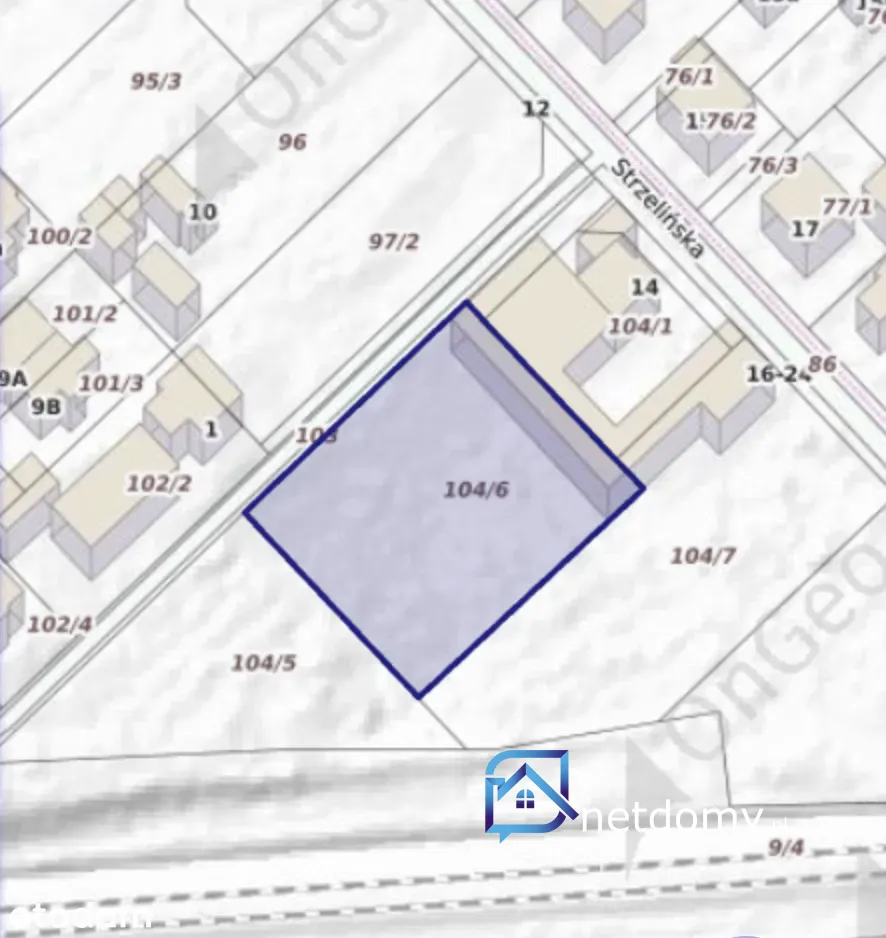 Działka budowlana 1915 m² Poznań Junikowo z mediami - Działki na sprzedaż