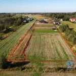 Na sprzedaż działka budowlana położona w Skierniewicach, przy ul. Kątnej - Działki na sprzedaż