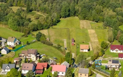Działka budowlana na sprzedaż – Krzeszów, gmina Stryszawa – ujęcie 2