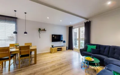 Przestronne 4‑pokojowe mieszkanie z dwoma balkonami, Łódź Janów Zakładowa - Mieszkania na sprzedaż