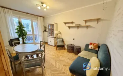 3‑pokojowe mieszkanie do remontu z balkonem, Łódź Koziny Bardowskiego - Mieszkania na sprzedaż