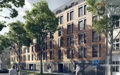 Łódź Górna, kawalerka z balkonem i basenem w inwestycji Slovianka, ul. Słowiańska 6 - Mieszkania na sprzedaż