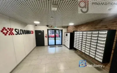 Łódź Górna, kawalerka z balkonem i basenem w inwestycji Slovianka, ul. Słowiańska 6 - Mieszkania na sprzedaż