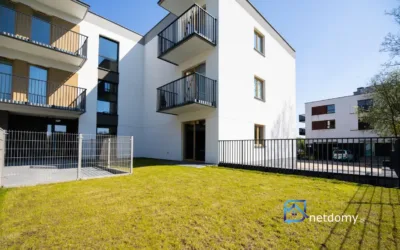 3 pokoje z ogrodem i loggią, Białołęka Brzeziny – 53,15 m², 2x garaż opcja - Mieszkania na sprzedaż