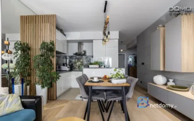 Nowoczesne 3‑pokojowe mieszkanie z ogrodem i tarasem, Wrocław Muchobór Wielki - Mieszkania na sprzedaż