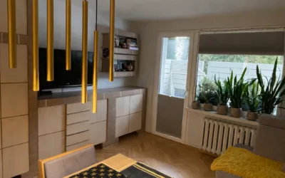 3-pokojowe mieszkanie z widokiem na zieleń, parter, balkon – Wośniki – zdjęcie 2
