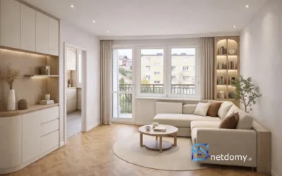 3-pokojowe mieszkanie w centrum Świdwina | Duży balkon | KW | 2 piętro | Bez pośredników - Mieszkania na sprzedaż