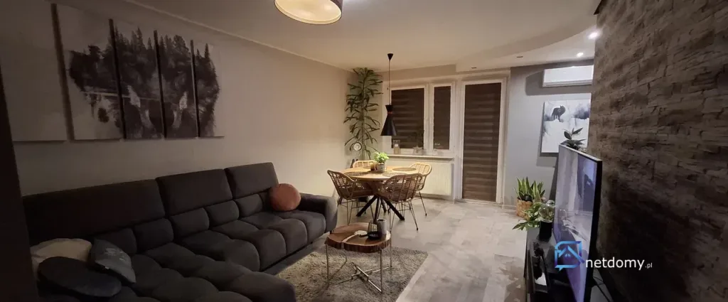3-pokojowe mieszkanie na sprzedaż Poznań Chartowo | balkon, klimatyzacja, piwnica - Mieszkania na sprzedaż