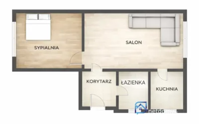 2 pokoje Szczecin Świerczewo Sucharskiego mieszkanie z piwnicą - Mieszkania na sprzedaż