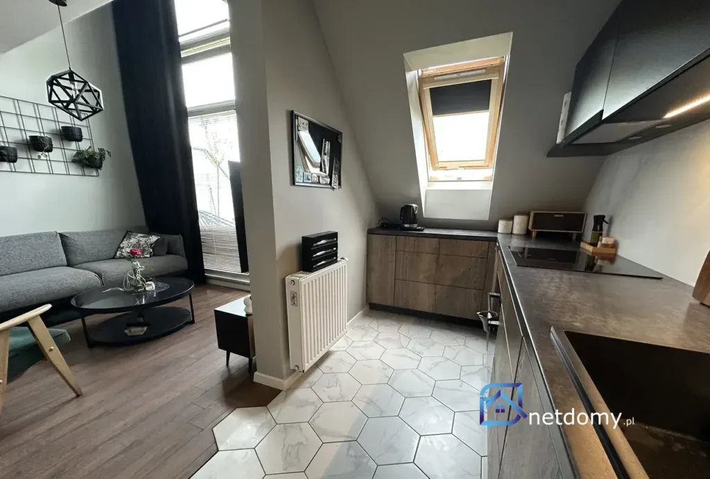 Dwupoziomowe mieszkanie Szczecin Pogodno 3 pokoje balkon klimatyzacja - Mieszkania na sprzedaż