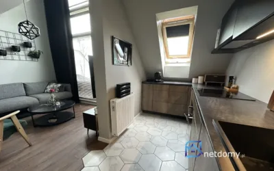 Dwupoziomowe mieszkanie Szczecin Pogodno 3 pokoje balkon klimatyzacja - Mieszkania na sprzedaż