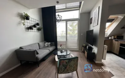 Dwupoziomowe mieszkanie Szczecin Pogodno 3 pokoje balkon klimatyzacja - Mieszkania na sprzedaż