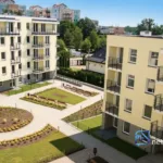 Kawalerka z ogrodem, garażem i tarasem – Nowodwory, Białołęka - Mieszkania na sprzedaż