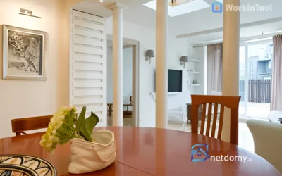 apartament z dużym tarasem na saskiej Kępie w Warszawie – zdjęcie 5
