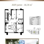 Parterowe 4 pokoje z ogrodem 33 m² | Aura Residence Wawer Sadul - Mieszkania na sprzedaż