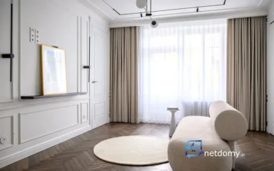 Elegancki apartament 115 m² z balkonem i parkingiem – Powiśle, Warszawa - Mieszkania na sprzedaż