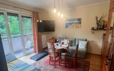 Kawalerka z ogródkiem i oddzielną kuchnią Kraków Nowy Prokocim - Mieszkania na sprzedaż
