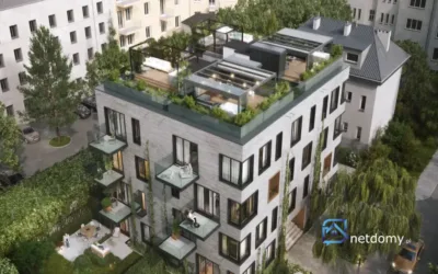 2-pokojowy apartament z ogródkiem Warszawa Mokotów Wierzbno - Mieszkania na sprzedaż