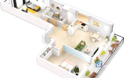 Mieszkanie deweloperskie 73.52 m2, 3 pokoje, Katowice Koszutka