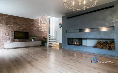 Dwupoziomowy apartament 49 m2 z kominkiem – Lublin, Bronowice | 441 000 zł