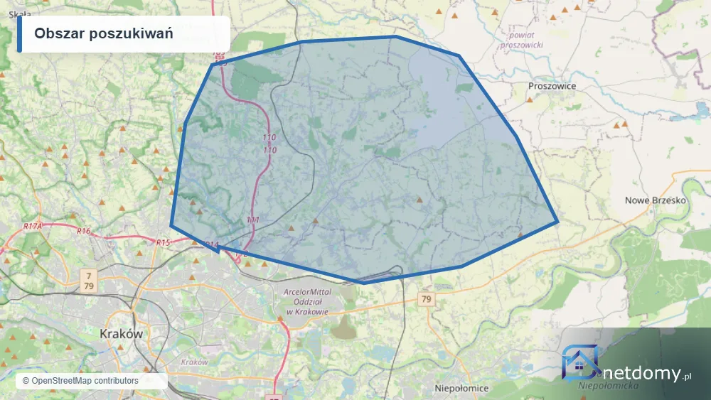 Szukam większej działki Kocmyrzów, Luborzyca i okolice