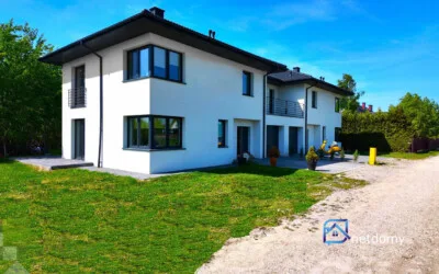Solidny bliźniak 163 m² w Lesznie blisko Kampinosu - Netdomy