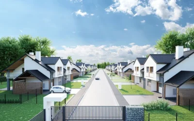 Dom w zabudowie bliźniaczej 99m – Łódź, Złotno - Nieruchomości ogłoszenia