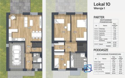 Nowy dom bliźniak z ogrodem i garażem - Miłoszyce, blisko Wrocławia - Netdomy