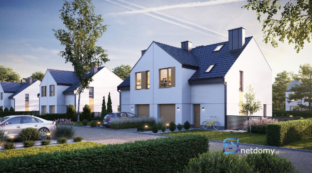 Nowoczesny bliźniak 139 m² – ogród, garaż, Gdynia Wiczlino bez PCC - Netdomy