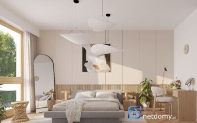 Energooszczędny segment skrajny 118 m2 z garażem – zamknięte osiedle Rumia, ul. Fredry - Netdomy