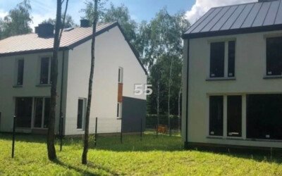 Bliźniak 104 m² w Krzywcu pod Łodzią - nowoczesna inwestycja blisko lasu - Netdomy