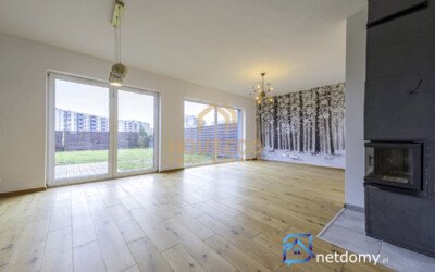 Przestronny dom szeregowy z ogrodem w Gdańsku Orunia Południe - Netdomy