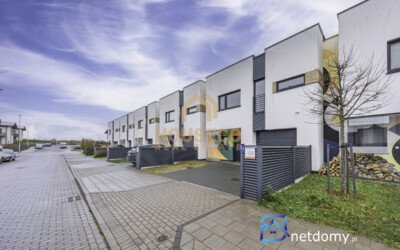 Przestronny dom szeregowy z ogrodem w Gdańsku Orunia Południe - Netdomy