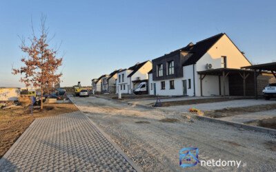 Nowoczesny dom z fotowoltaiką i pompą ciepła - Radziszewo, 102m² - Netdomy