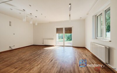 Parterowy dom z ogrodem na granicy Łodzi – Aleksandrów Łódzki - Netdomy