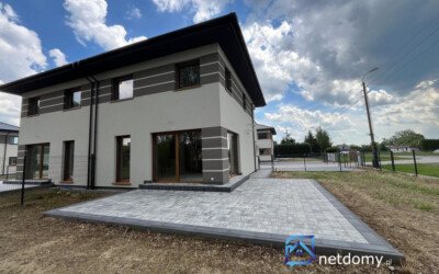 Bliźniak w stanie deweloperskim Poznań Szczepankowo 111m2 - Netdomy