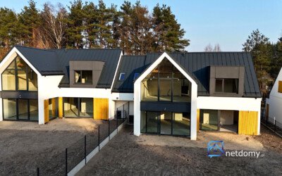 Nowoczesny dom wolnostojący 224 m2 Bojano ul. Rumiankowa - stan deweloperski - Netdomy