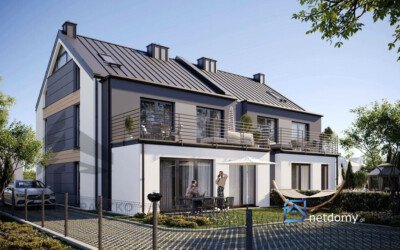 Nowy bliźniak 174 m2 z ogrodem – Gdańsk Kiełpino Górne - Netdomy