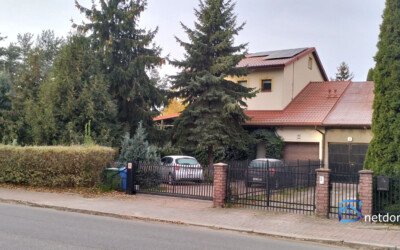 Dom szeregowy z garażem i ogrodem - Łódź Bałuty ul. Cebertowicza - Netdomy